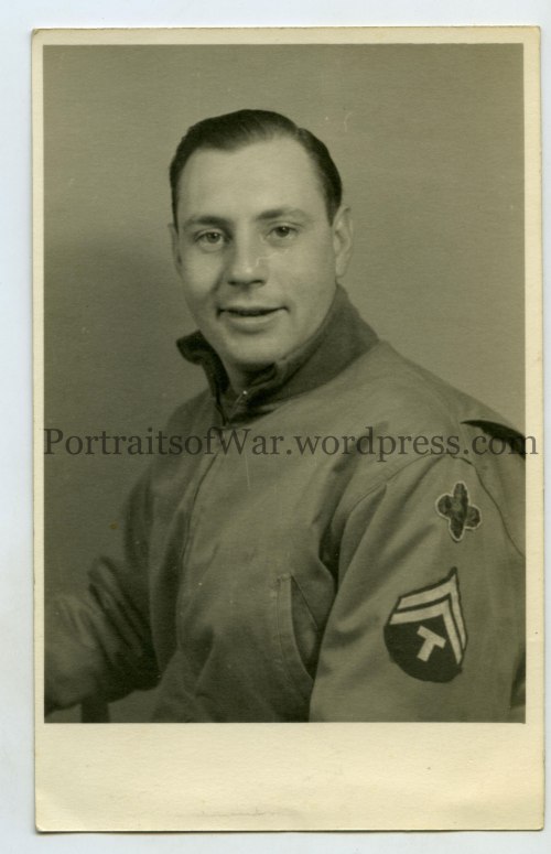 88th Division Soldier Wearing Tanker Jacket