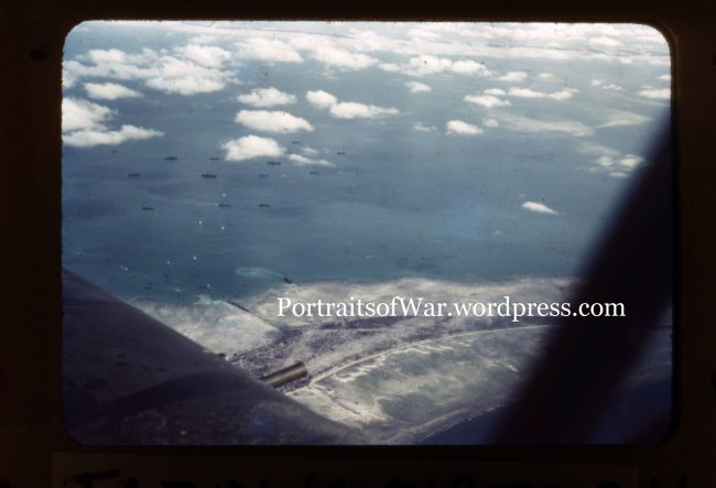 Aerial Shot of the Invasion of Tarawa