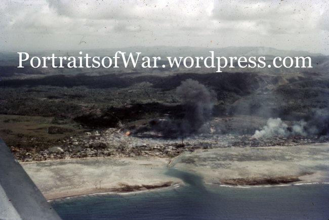 ""Jap Ammo Dump Hit by Naval Shells"