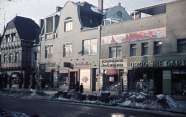 WWII Color Slide Berlin Street Scene Reshot 68 Years Later 