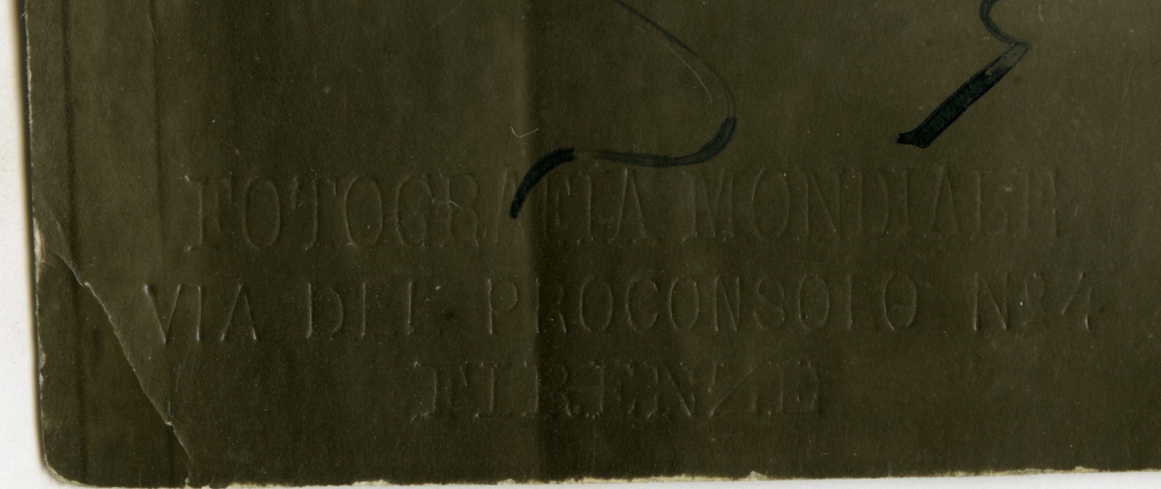 Italian Photo Studio Stamp