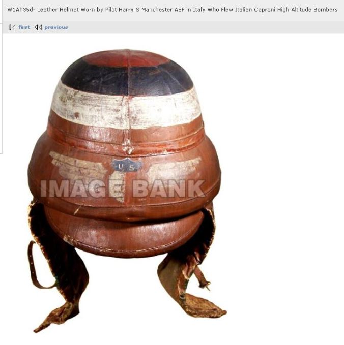 Harry's WWI Flight Helmet