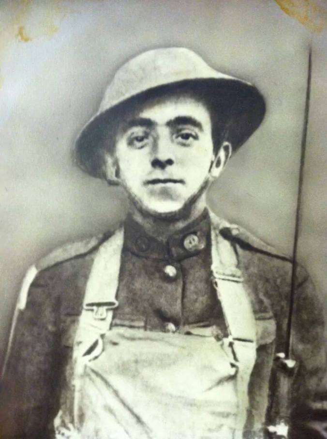 Peter Pizzolongo in 1918