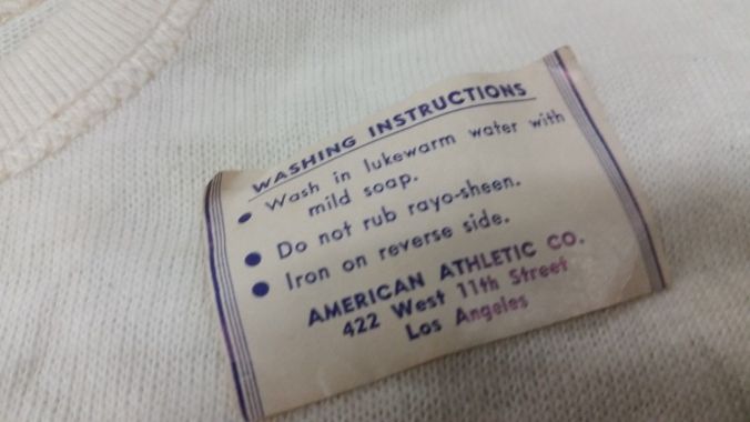 Original Laundry Instructions